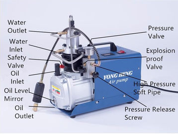 High Pressure 4500PSI Air Compressor For Pneumatic Airgun Scuba Rifle PCP Inflator