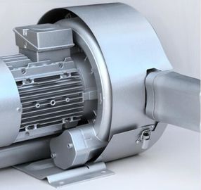 1.6kw Silver Regenerative Air Blower , Aluminum Alloy Ring Air Blower