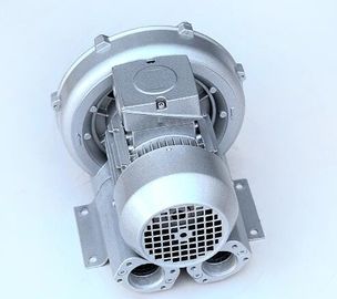 ADC12 Aluminum Alloy Regenerative Air Blower , 1.3kw Silver CNC Air Blower