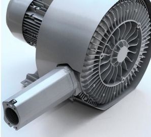 50 / 60Hz 4.3kw Silver High Pressure Ring Blower For Pneumatic Convey System