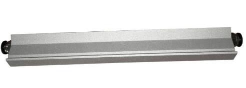 Silver Stainless Steel Industrial Air Knife For Side Channel Blower 60cm Length